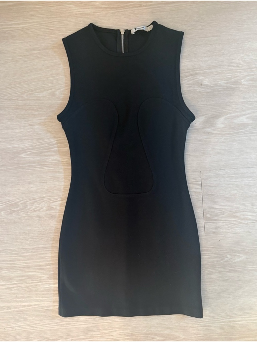 Classic Black Sleeveless Mini Dress